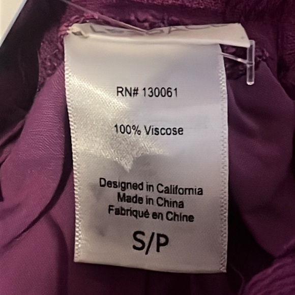 L*SPACE SOHO ROMPER purple size S - Picture 9 of 13